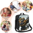 thumbnail image 5 of Transformers Lunch Bag, Reusable Lunch Tote Bag, Insulated Portable Lunch Box, 10.5x8x4.5 Inch, 5 of 9