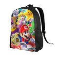 thumbnail image 2 of Mario Backpack, Travel Laptop Backpack, Water Resistant College School Computer Bag, Durable Daypack, Fit 16 Inch, 2 of 4