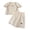 White DM18K boys outfit, variant on UYYX Boys' Clothing Sets 7 Year Old Boy Clothes Kids Tween Boy Clothes Casual Short Sleeve 2Pcs Shorts Summer Clothing Set