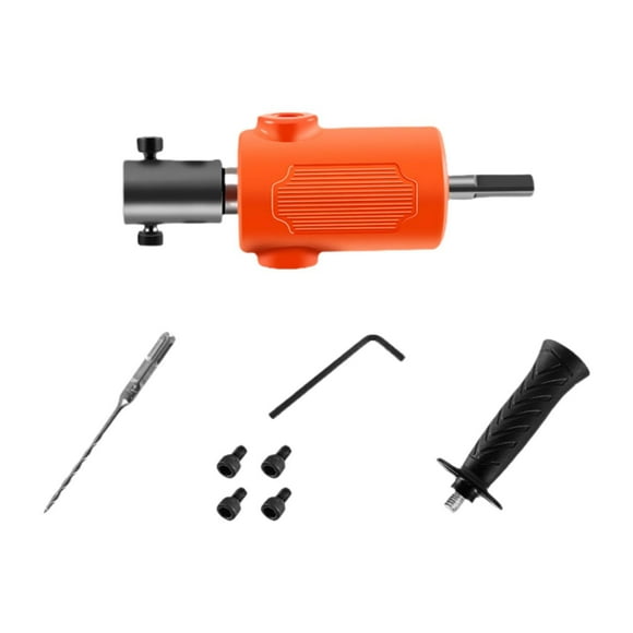Adaptador de taladro de mano a martillo, herramientas de conversión, herramientas de fijación, fácil instalación, Kit de Accesorios de herramientas Juego de 1 bit
