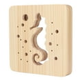 thumbnail image 3 of Lumière de Nuit Menée, 3D en Bois A Mené la Lumière en Bois DLED Lampe DLED la Fiabilité Ultime de Lumière de Nuit, 3 of 14