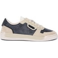 thumbnail image 2 of Guess Strave Men's Lace Up 4G Logo Print Leather Blend Trainers In Grey Size 11.5, 2 of 6