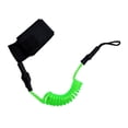 thumbnail image 3 of 4ft Surf Leash Wrist Leg Rope Strap, Kayak Fishing Rod Pallet Leash - Fluorescent Green, 3 of 9