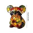 thumbnail image 3 of Linnome Lampe de Table Koala en Verre Teinté en Résine Alimentée par USB pour Chambre, Salon, Déco Maison, 3 of 8