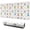 Colorful Princess Castle, variant on Long Mouse Pads for Desk,Ballet Princess Pattern Desk Mats on Top Of Desks, Desk Mouse Pad Extra Large with 3mm Non-Slip Base and Stitched Edge for Gaming,Office,Work,Home 31.5"x11.8"