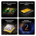 thumbnail image 4 of XIAOMI Redmi Pad 2 PRO Only WiFi No Calls or Text 12.1" 2.5K Octa Core 4 Speakers Global ROM 12000mAh Bluetooth Wi-Fi 6 8MP Model 25099RP13G Silver, 256GB + 8GB, 4 of 6