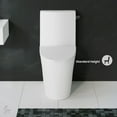 thumbnail image 4 of St. Tropez One Piece Elongated Toilet Right Side Flush 1.28 gpf, 4 of 12