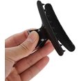 thumbnail image 5 of 12 pinzas para el pelo de mariposa, juego de peluquería para mujer, pinzas para el pelo antideslizantes, pinzas para el pelo con forma de garra (negro), 5 of 5