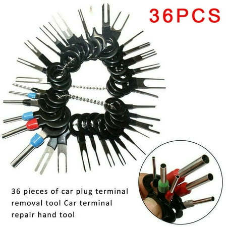 

36Pcs Wire Terminal Removal Tool Car Electrical Wiring Crimp Connector Pin Kit