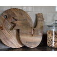 thumbnail image 5 of Foreside Home & Garden Wood Hen Shaped Kitchen Serving Cutting Board, 5 of 6