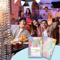 thumbnail image 6 of Glow Pool Birthday Party Invitations, Neon Party Birthday Invitations for Boys Girls, 20 Double-Sided Design Birthday Invites with Envelopes (4x6 In), Birthday Party Supplies Favors-A11, 6 of 6