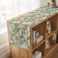 thumbnail image 6 of Table Runners 70 Inches Long Dress Scarves, Tropical Leaf Farmhouse Coffee/Dining/Kitchen Table Decor, Holiday Table Runner, Palm Leaves Plants Vintage Spring Green 13x70 Inch, 6 of 9