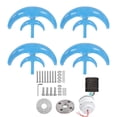 thumbnail image 2 of Wind Turbine Kit, Duratble Wind Power Generator 12m/s Effective  For Ships For Terraces For Cabins For Home, 2 of 8