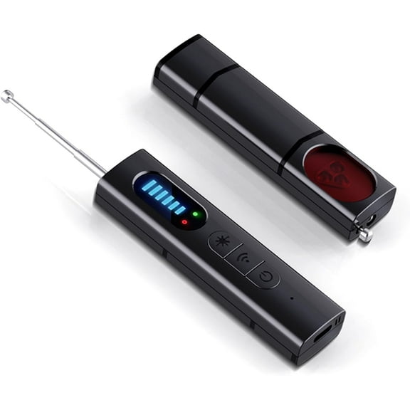 MYKOMI Hidden-Camera-Detector, Anti Spy Detector,Hidden Devices Spy Camera Detector,Bug Detector,RF Wireless Signal Scanner,GPS Tracker Listening Device Camera Finder for Home Office Travel