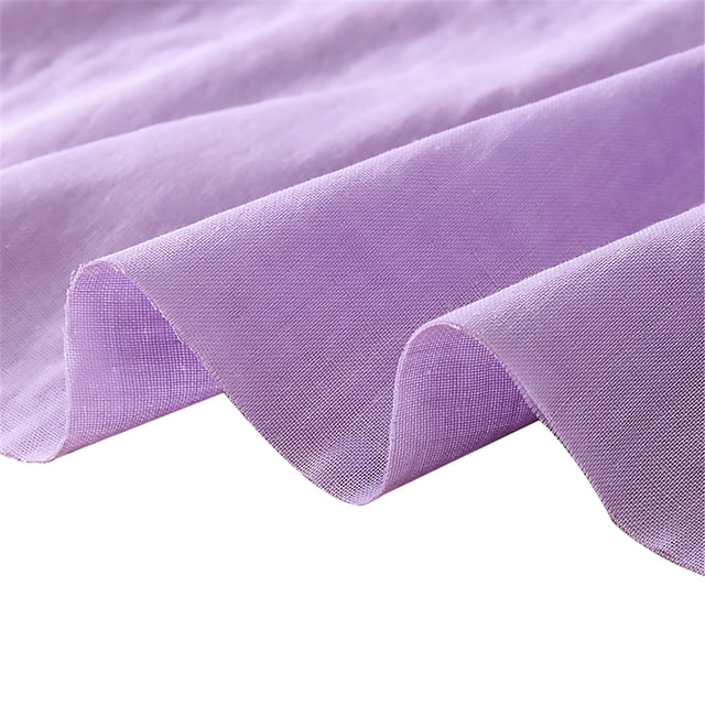 Tela de gasa de algodón para coser, tela de gasa de algodón de doble capa, servilleta de bebé, baberos, tela de bricolaje, púrpura Methold HA6331-04B