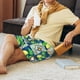thumbnail image 5 of Fotbe Lemon and Leaves Pantalones Cortos de Pijama para Hombre, Ropa de Dormir, Pantalones de Pijama Cortos para Hombre-4X-Large, 5 of 6