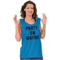 thumbnail image 4 of Party On Wayne Garth 1990s Tank Top T Shirts Men Women Brisco Brands 3X, 4 of 6