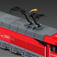 thumbnail image 3 of Alloy High-speed Train Model Diecasts Metal Rail Electric Green Bullet Train Metro Vehicles Model Sound and Light Kids Toys Gift, 3 of 6