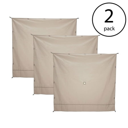 Gazelle Wind Panel Accessory for Portable Canopy Gazebo Screen Tents (6 Pack)