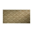 thumbnail image 1 of FASÄDE Easy Installation Hammered Bermuda Bronze Wall Panel (4' x 8' Panel), 1 of 2