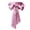 Peach powder, variant on Ribbon Waistband Wide Belt Women's Dress Bowknot Sash Corset Belt for Parties