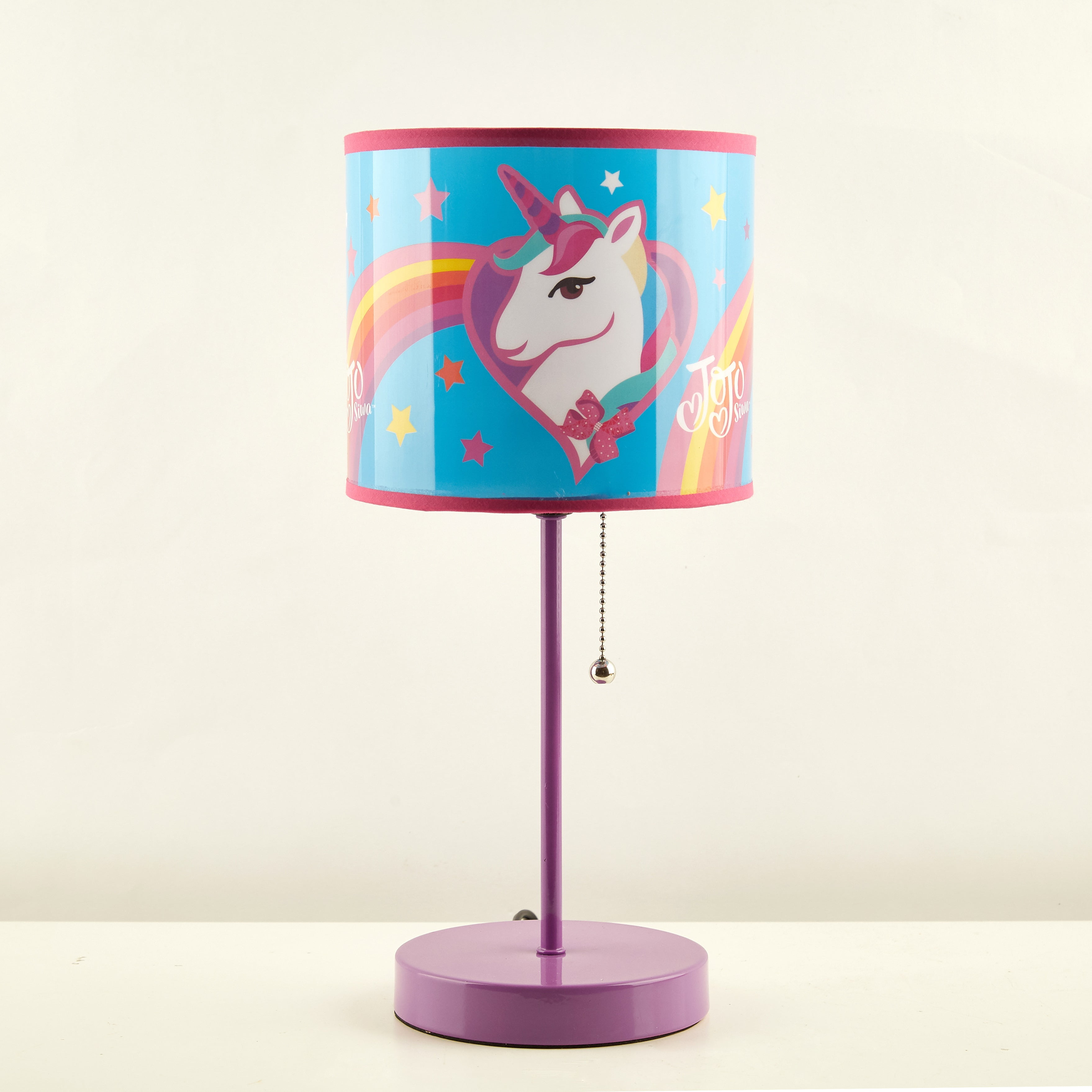 Kids Lamp for Girls Unicorn Lamp Cute Floor Lamp Decorative Light with Fabric Lampshade for Nursery Bedroom Living Room 