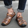 thumbnail image 1 of Men's Closed Toe Rubber Sole Outdoor Casual Sandals, Spring And Summer, 1 of 6