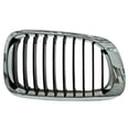 thumbnail image 1 of Parrilla GENERICA Serie 3 1999 A 2006 Bmw Der Filo Crom, 1 of 4