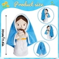 thumbnail image 2 of Muñeca de peluche Yelakey, de peluche, de Jesús, guardiana y María, para bautizar, 2 of 7