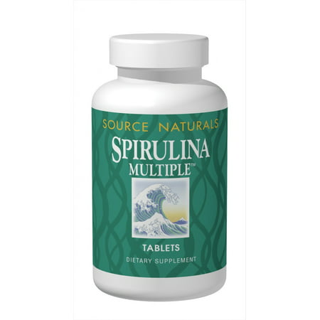 UPC 021078000013 product image for Spirulina Multiple Source Naturals, Inc. 100 Tabs | upcitemdb.com