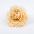 thumbnail image 3 of 1 Piece abrazaderas Magnética Seersucker Flores Corbatas para Cortinas Decor Amarillo, 3 of 6