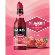 Daily's Cocktails Strawberry Cocktail Mixers, 1 L Bottle