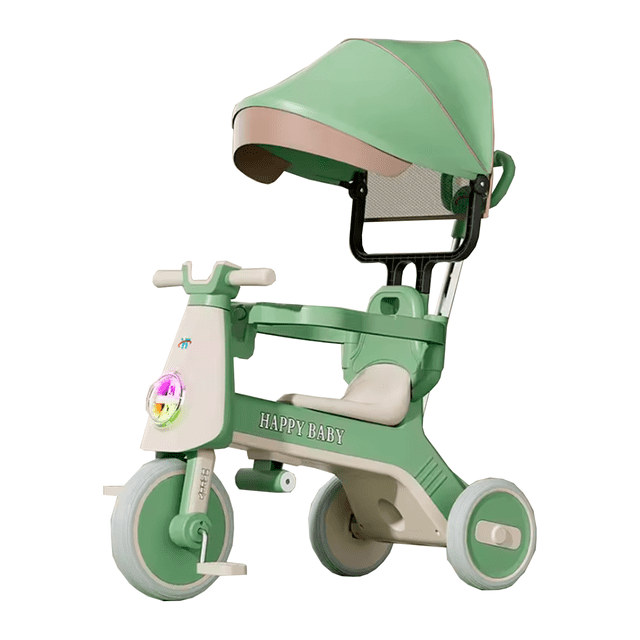 Montable 3 En 1 Komfort: Bicicleta De Equilibrio Triciclo Y Carrito De Paseo