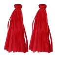 thumbnail image 2 of Monstrate 2 paquetes almacenan y transportan cómodamente productos con bolsa de red para verduras de malla de nailon bolsa de red para frutas Organizadores de utensilios de cocina blanco rojo 45cm, 2 of 6