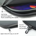 thumbnail image 3 of LJNYFDC Pickleball Paddle Protector Universal Pickleball Paddle Cover with Zipper Soft Lining Waterproof Wear Resistant Pickleball Paddle Racket Protector Case, 3 of 6