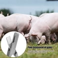 thumbnail image 3 of TAG de Orejas, alicados de etiqueta de oído de cerdo de forma u para uso agrícola para cerdos ganado, 3 of 7