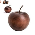 thumbnail image 5 of Apple Shaped Aromatherapy Diffuser Wood, Vintage Carved Wood Home Decor B1P, 5 of 7