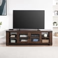 thumbnail image 2 of TV Stand | Suitable for 70 - 79-Inch Screen | Multi-Step Finish on Hardwood | Enclosed Shelves for Different Sizes, 2 of 4