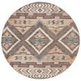 thumbnail image 4 of SAFAVIEH Kilim Dewayne Tribal Area Rug, Natural/Blue, 5' x 8', 4 of 8