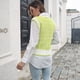 thumbnail image 2 of Chaleco de suéter para mujer suéter sin mangas a cuadros lavable a máquina de tela de poliéster informal suave de punto de moda para el trabajo para el otoño ANGGREK Otros, 2 of 7