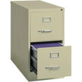 thumbnail image 4 of 26.5" Deep Commercial Grade 2 Drawer Vertical Letter File Cabinet in Putty, 4 of 8