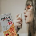 thumbnail image 2 of MediNatura ReBoost Zinc +13 Maximum Relief for Sore Throat - Fast-Acting Natural Homeopathic Ingredients - Cherry Spray - 0.68 oz, 2 of 8