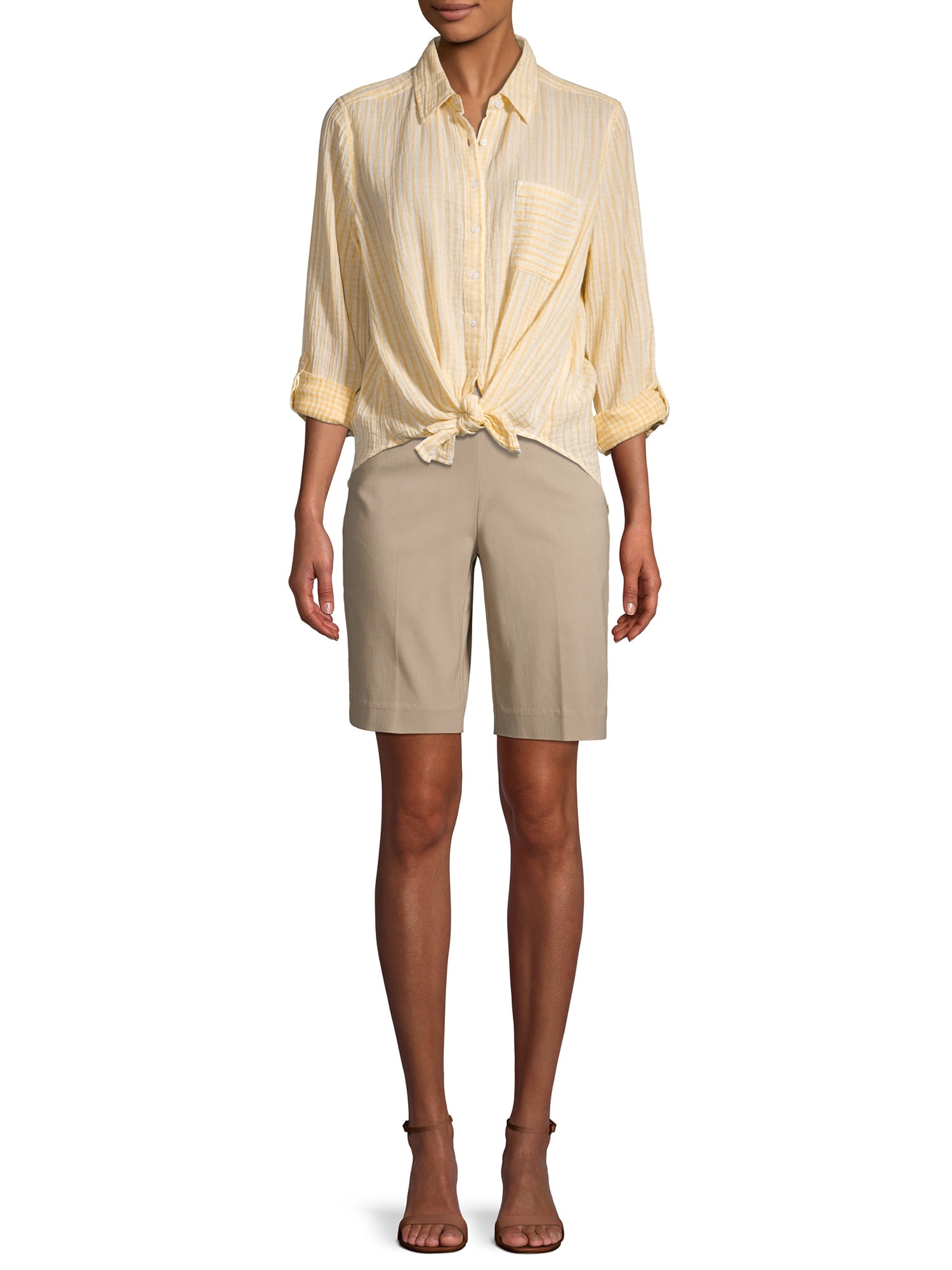 Time and Tru Women's Millennium Bermuda Shorts