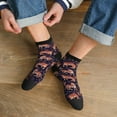 thumbnail image 3 of Pofeuu Leopard Print Print 30cm Socks, Adult Running Hiking Socks for Youth and Adult, 3 of 7