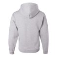 thumbnail image 2 of Jerzees Mens NuBlend Pull Over Hooded Sweatshirt, 2X, Ash, 2 of 2