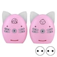 thumbnail image 1 of 2.4GHz Wireless o Baby Monitor, Music, Two-Way Talk, Small Night Light, Walkie Talkie 100-240V, EU Plug Pink, 1 of 3
