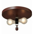 thumbnail image 6 of Meyda Tiffany 140650 Bear On The Loose 2 Light 14" Wide Semi-Flush Ceiling Fixture - Red, 6 of 7