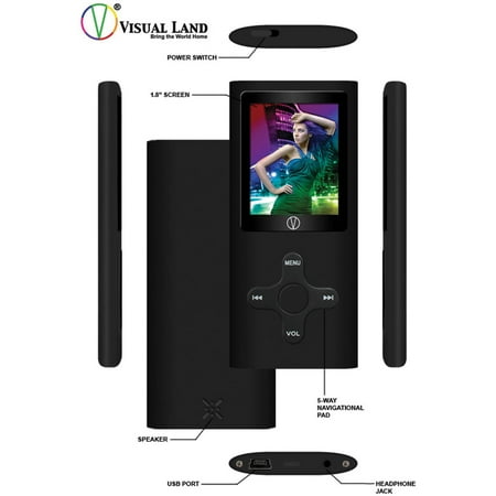 Visual Land VL-64 4GB Media Player