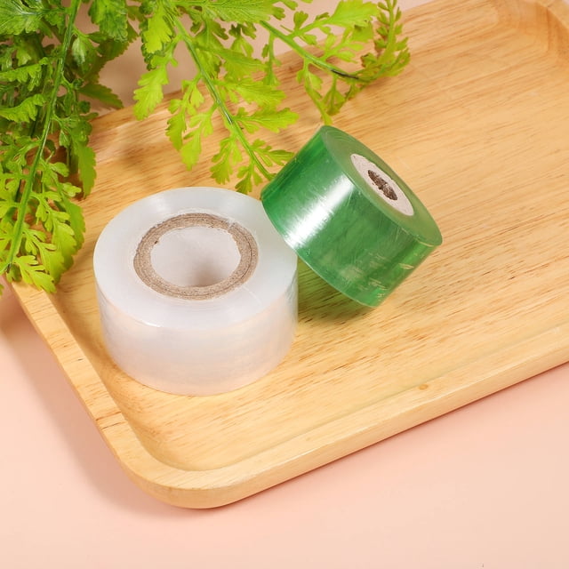 HAMPPLIES Rubans de Greffage de Jardin 2 Rouleaux pour la Croissance et le Scellage des Plantes en Forme de Tube