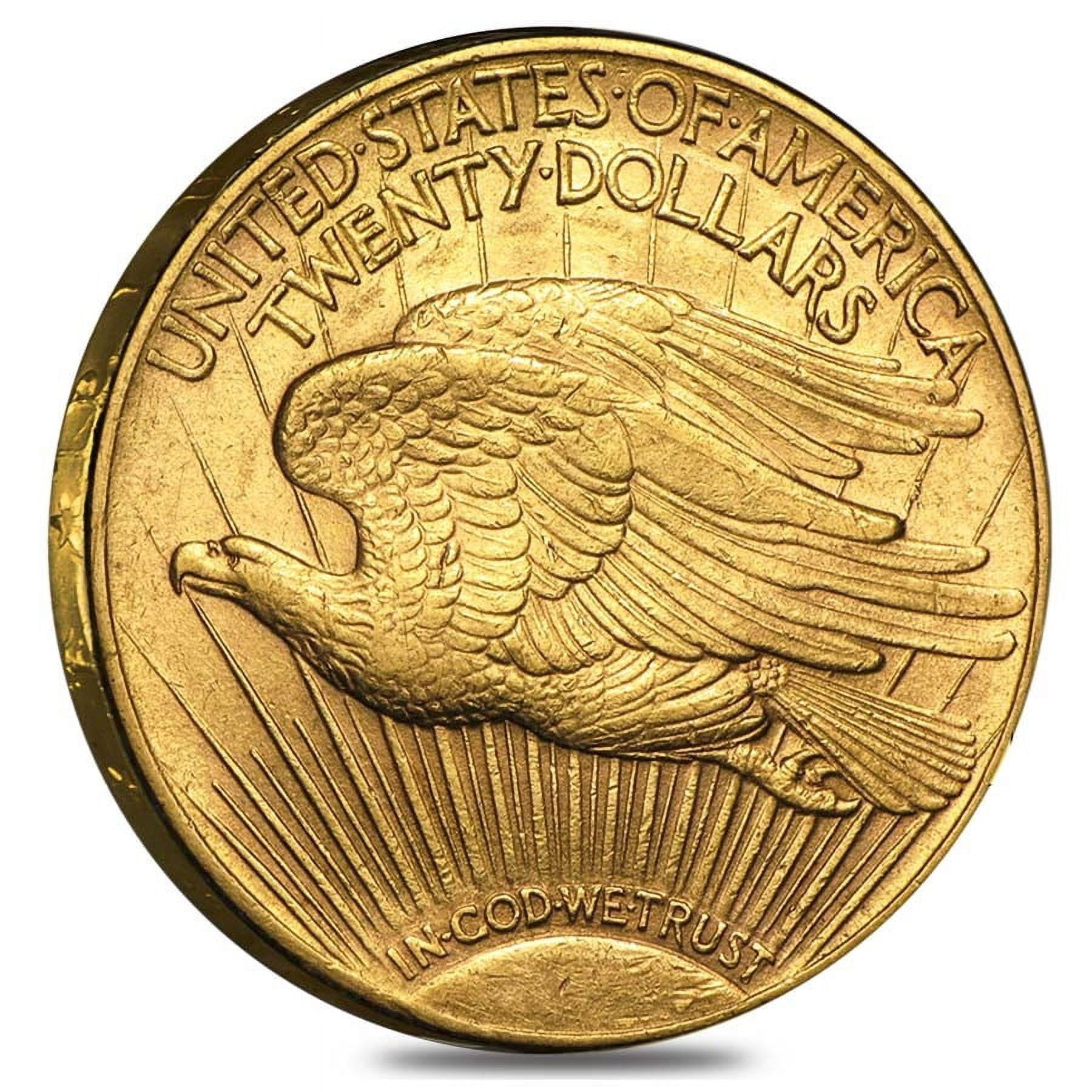 $20 Gold Double Eagle Saint Gaudens - Almost Uncirculated AU (Random Year)